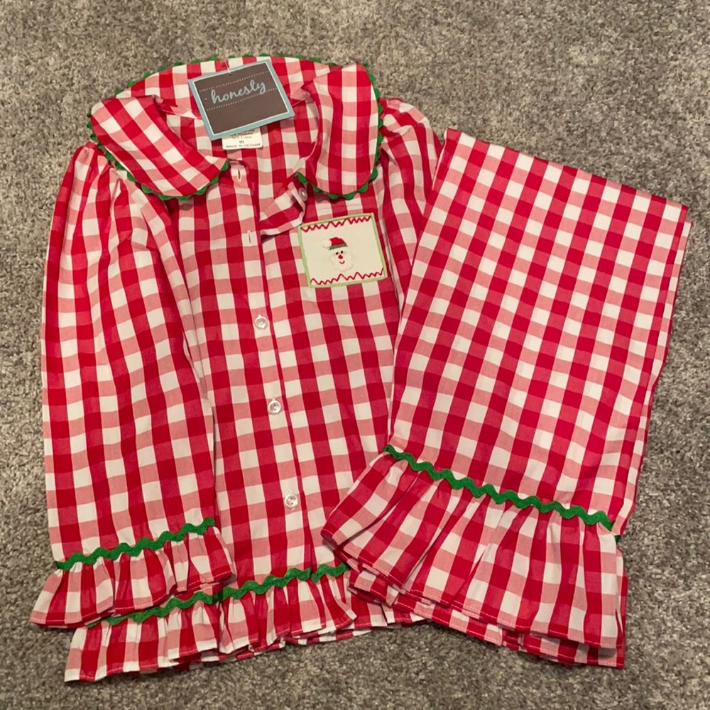 Girls Christmas pajamas